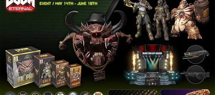 Play as a Demon Rapper With Doom Eternal's MC Pain Elemental Master Collection