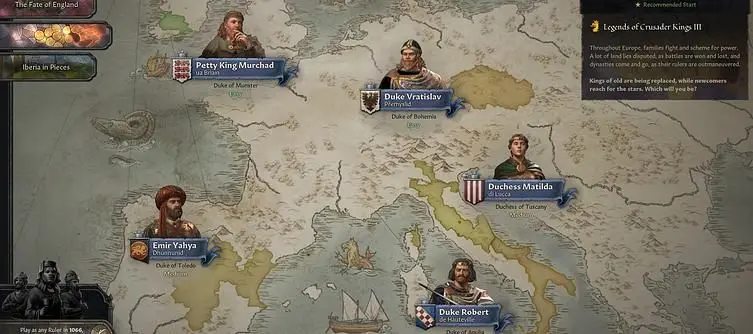 Legends of Crusader Kings 3 update aims to lower the barrier of entry for new players in May
