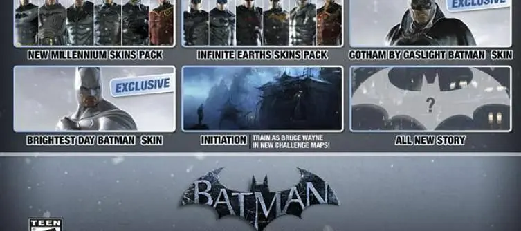 Warner Bros, defends Season Pass price for Batman: Arkham Origins