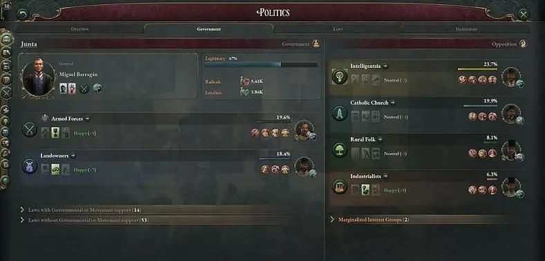 Victoria 3 Patch Notes - Update 1.1 Reworks Legitimacy, Fixes Bugs, and More
