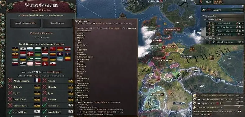 Victoria 3 Formable Nations - How Nation Formation Works