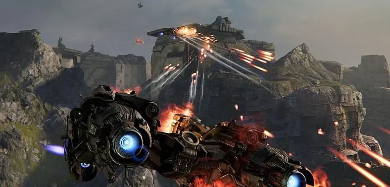 Watch ten minutes of Dreadnought's spaceship battles, complete with developer commentary