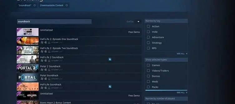 Valve gets musical with new Steam Music Player