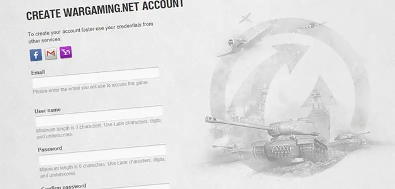 Wargaming.net unveils unified account system, "direct access to all" MMOs