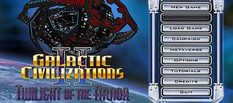 Stardock releases Galactic Civilizations II: Twilight of the Arnor