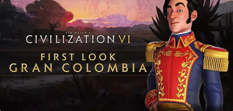 Civilization 6 New Frontier Pass: First Look Reveal of Gran Colombia