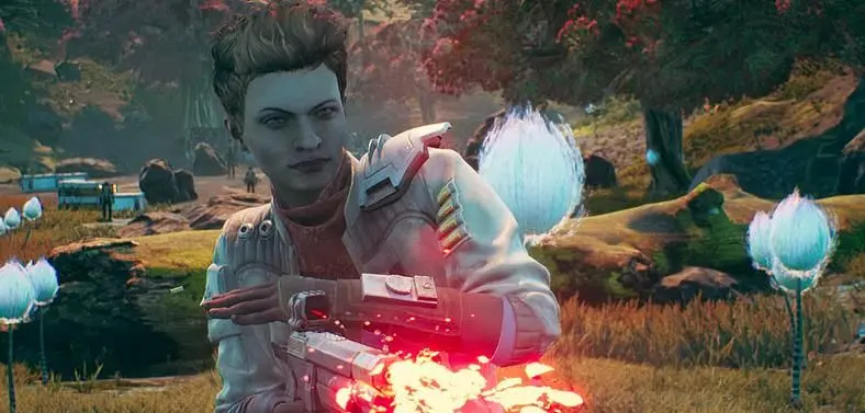 The Outer Worlds Holster - how to put weapons away