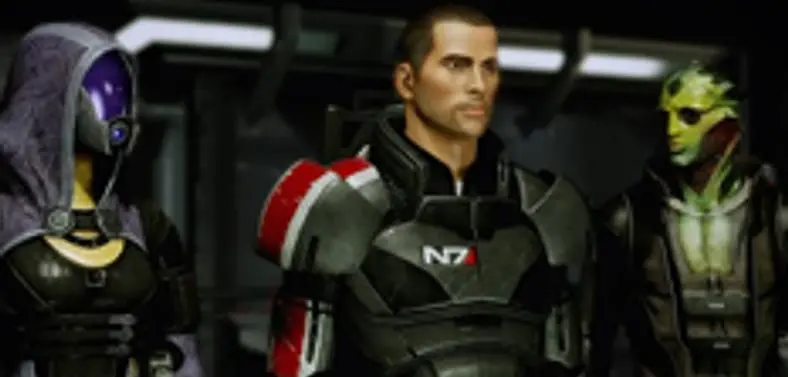 83% created own face in Mass Effect 2, 82% chose male Shepard