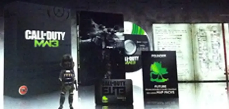 Call of Duty: Modern Warfare 3 Hardened Edition features listed