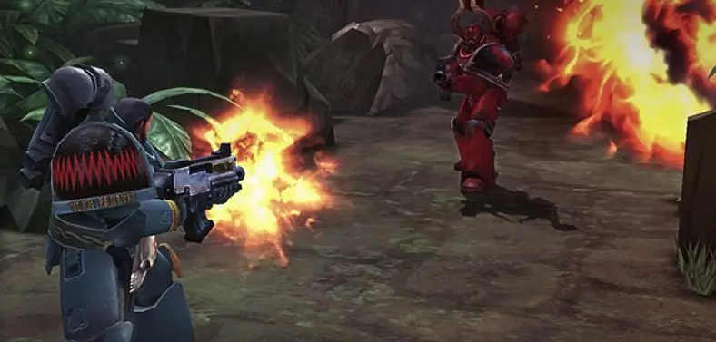 Warhammer 40,000: Space Wolf turn-based collectible card game out in 2014