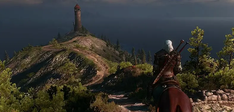 Four 4K resolution screens for The Witcher 3: Wild Hunt