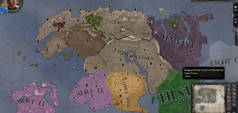 Elder Kings mod brings Tamriel to Crusader Kings II