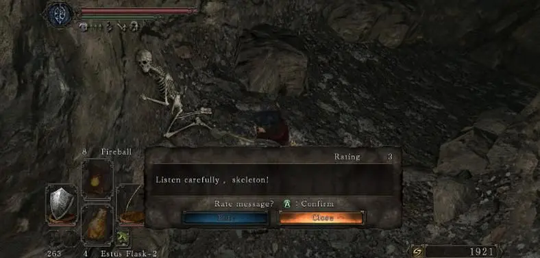 "The majority" of Dark Souls 2 messages are helpful, says From Software