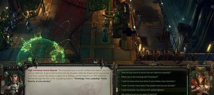 Can You Create Custom Followers in Warhammer 40,000: Rogue Trader?