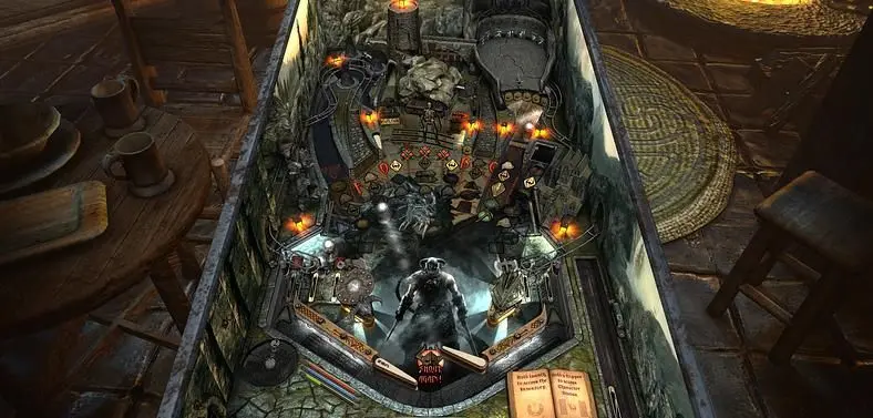 Relive Bethesda's Best With Skyrim, Fallout And DOOM Pinball FX2 Tables