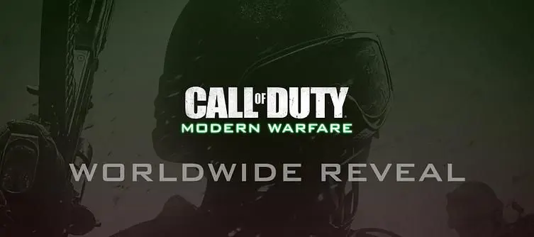 Call of Duty: Modern Warfare Reveal coming next Thursday