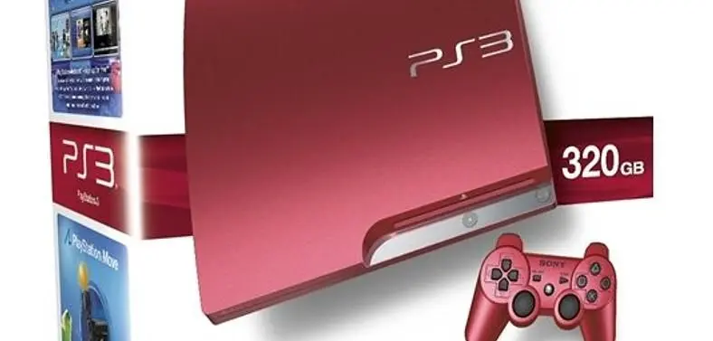 320 GB Red PS3 + extra controller bundle hitting UK