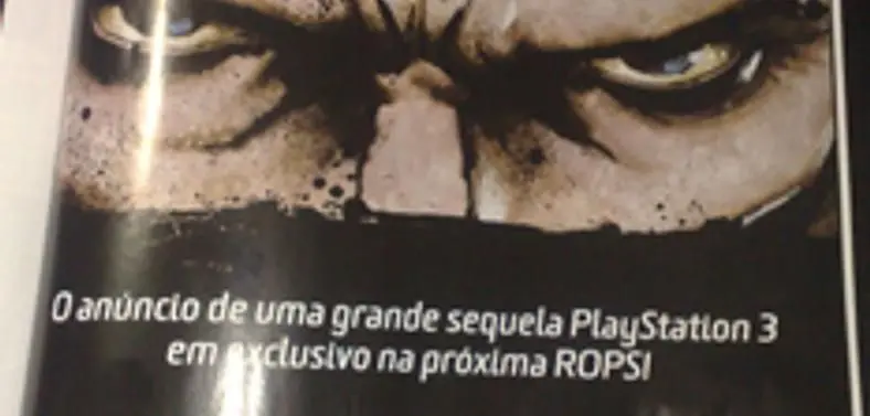 Tease from Portuguese mag has inFamous 2, plan reveal next issue