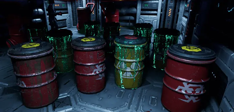 System Shock Remastered February Kickstarter Update Reveals Barrels, New Concept Art and Proxy Models