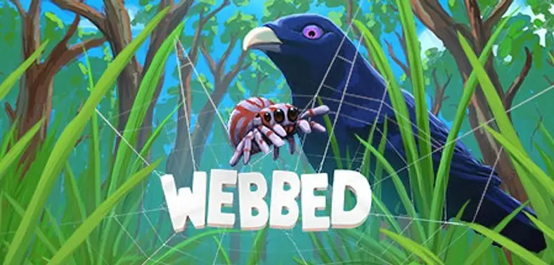 Control a cute spider protagonist in Puzzle Platformer Webbed, coming 2021