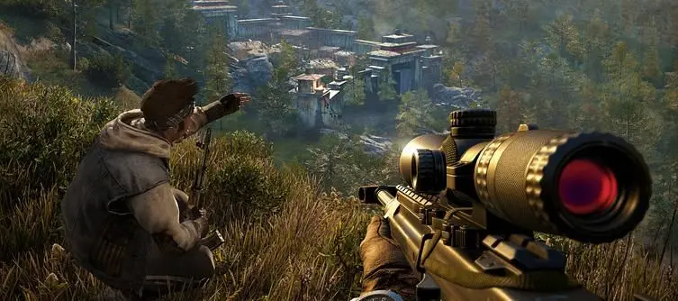 Far Cry 4 footage shows off co-op missions, hunting  and weapon mods