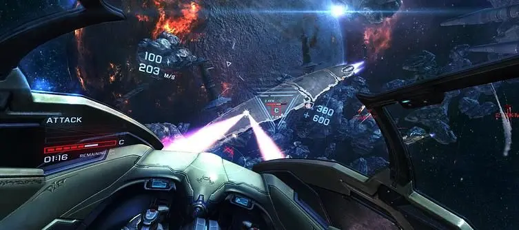 EVE: Valkyrie E3 trailer shows first in-game footage of space dogfights
