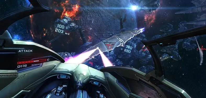 EVE: Valkyrie E3 trailer shows first in-game footage of space dogfights