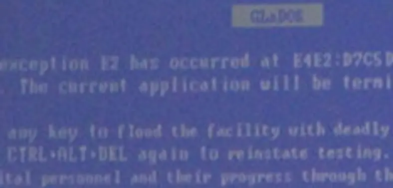 GDC 2010: Valve bury Portal 2 E3 message in BSOD error at GDC