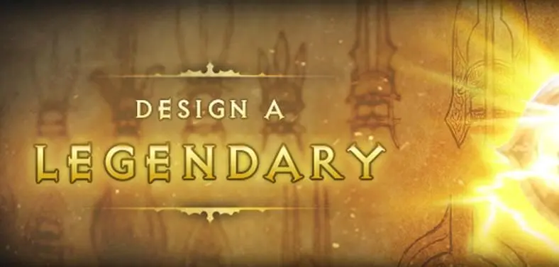 Diablo III Legendary item designed by over 19,000 votes
