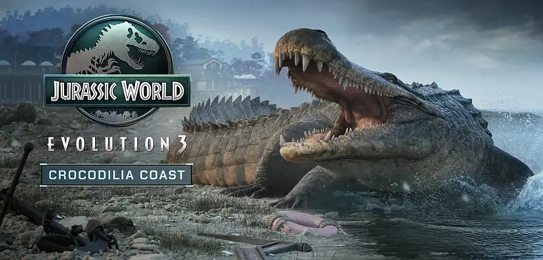 Jurassic World Evolution 3's Crocodilia Coast DLC Introduces a Giant Prehistoric Crocodile and More Surprising Species