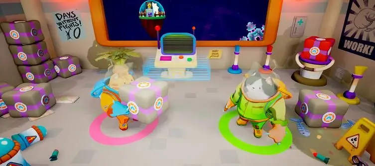 Hands-On Preview: Underpacked! Turns Players Into Space Cats Tasked With Delivering Packages and Defending Their Ship