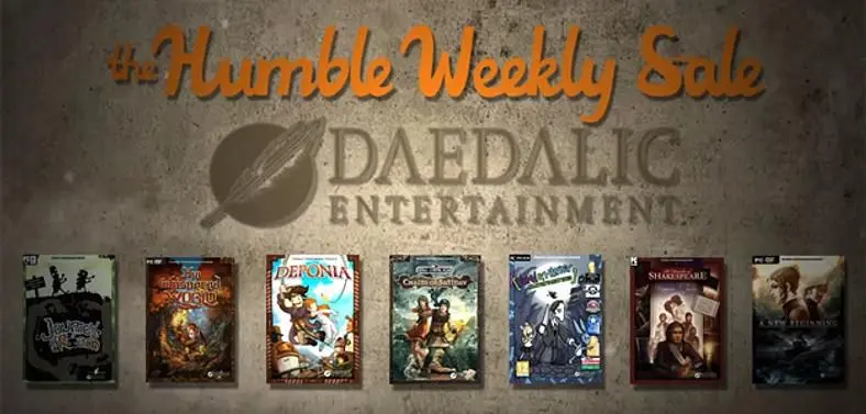Daedalic chosen in Humble Weekly Sale, includes eight games for $6 or more