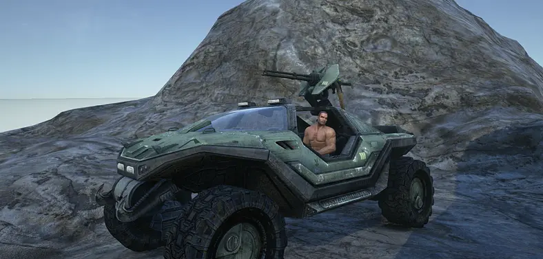 ARK: Survival Evolved Halo Warthog Mod