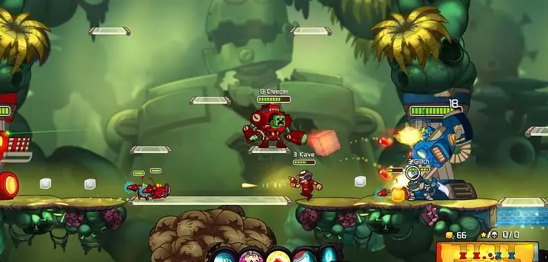 Awesomenauts 1.13 patch brings viral Creeper Clunk unlock