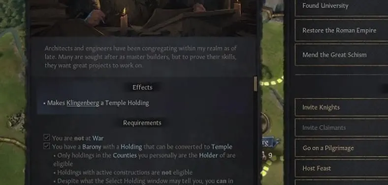 This Crusader Kings 3 Mod Lets You Convert Holdings in Your Counties