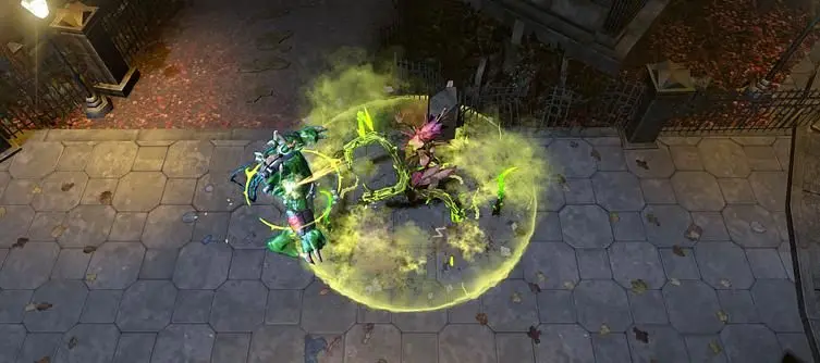 Infinite Crisis invaded by Atomic Poison Ivy