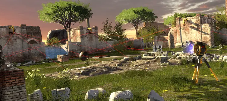 Head-scratching metaphysical puzzle game The Talos Principle on the way this December