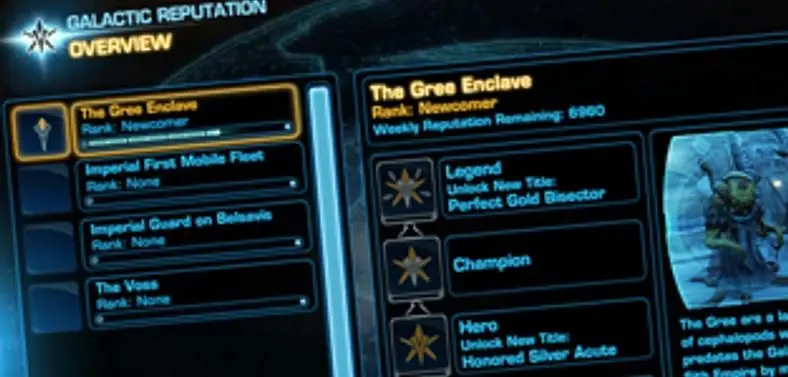 BioWare reveal 'Return of the Gree' update for Star Wars: The Old Republic