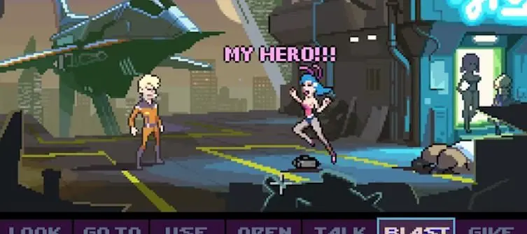 Starr Mazer combines shoot 'em up and point-'n'-click adventure, on Kickstarter now