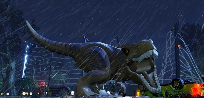 God creates dinosaurs. God destroys dinosaurs. God creates man. Man collects Lego studs.