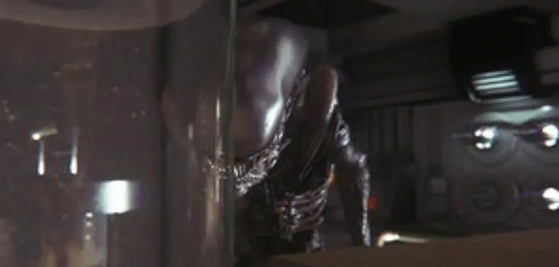 Chris Capel hides in a cupboard... IN SPACE.