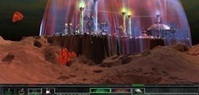 Perimeter is a 3D real time strategy game from Codemasters and KD labs, that gives the player a choice of three different factions from which to lead their chosen people to a new home world free of the alien menace known as the scourge.