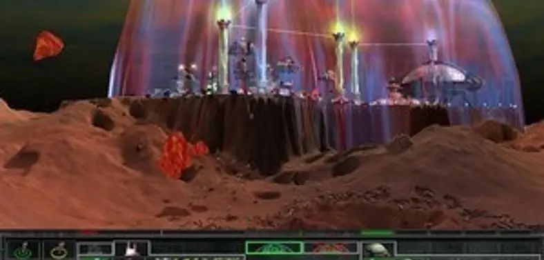 Perimeter is a 3D real time strategy game from Codemasters and KD labs, that gives the player a choice of three different factions from which to lead their chosen people to a new home world free of the alien menace known as the scourge.