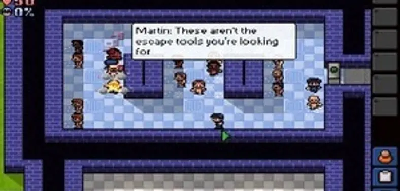 Nick Horth does his time with prison escape title <i>The Escapists.</i>