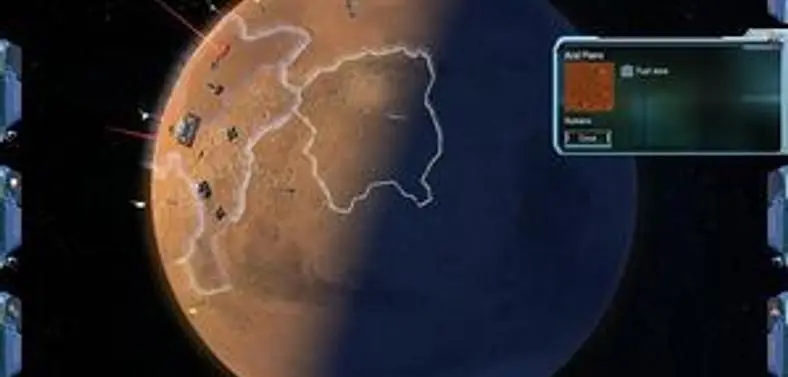 Fight for dominance of Mars for it to become mankind's new home, and keep back the extinction of the species. No pressure, alright?