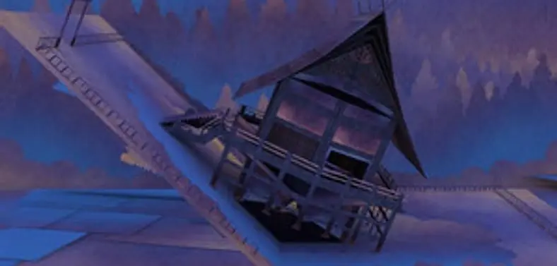 Taking a stroll through a gorgeous Japanese pop up book.