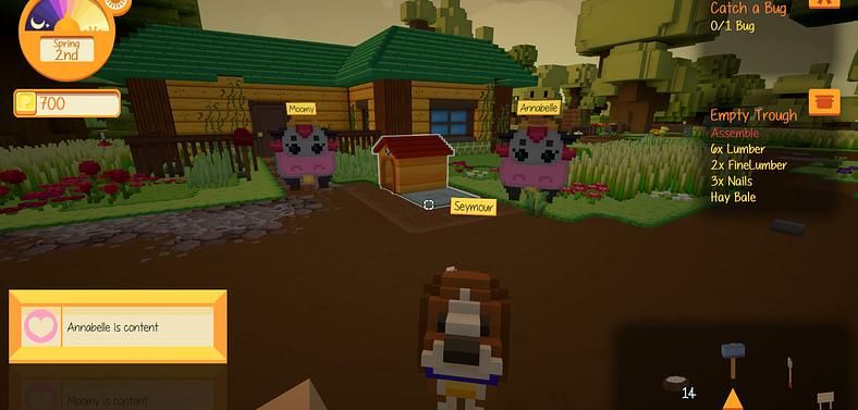 Minecraft Meets Stardew Valley