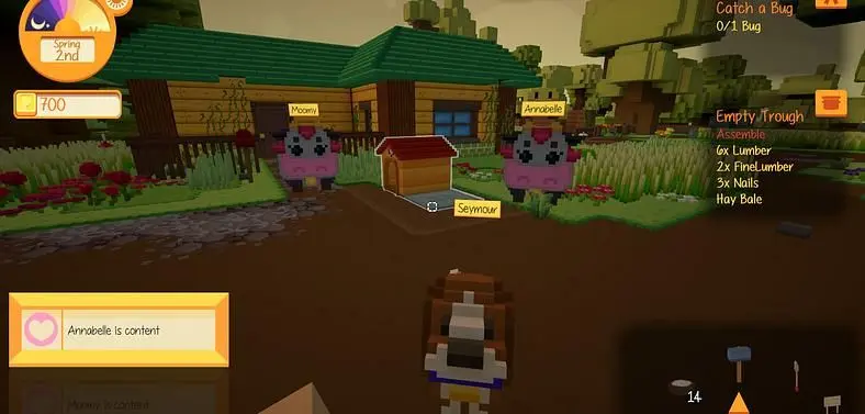 Minecraft Meets Stardew Valley
