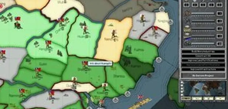 Hearts of Iron is the first ever World War II PC game of true Grand Strategic scope. The game map spans the entire world and allows players to take the War to any new front of their choosing.