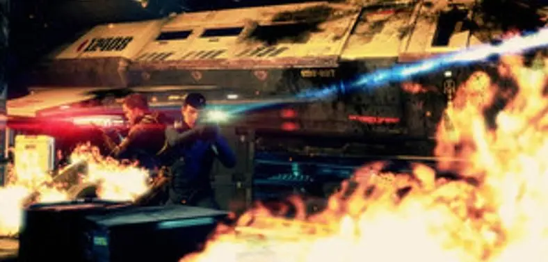 Jonah Falcon got to check out the new Star Trek game based on JJ Abrams' film at E3.